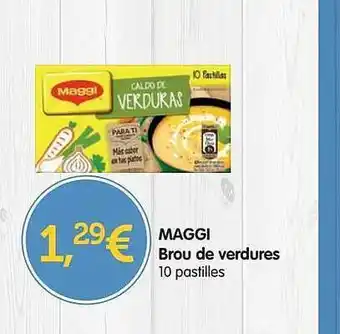 Valvi Supermercats Maggi Brou De Verdures oferta