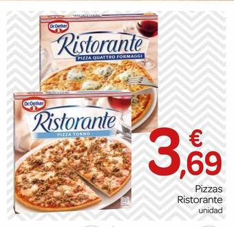 Supermercados El Jamón Pizzas Ristorante oferta