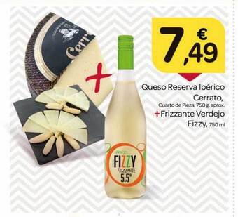 Supermercados El Jamón Queso Reserva Ibérico Cerrato oferta