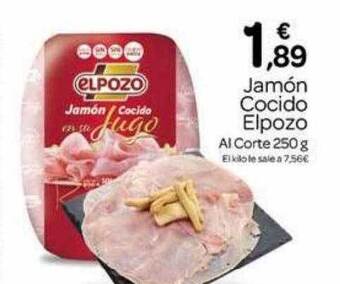 Supermercados El Jamón Jamón Cocido Elpozo oferta
