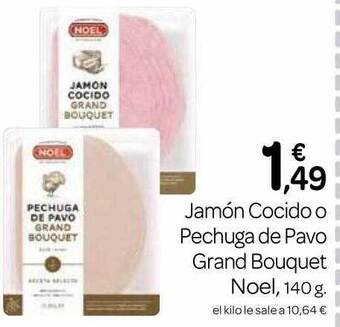 Supermercados El Jamón Jamón Cocido O Pechuga De Pavo Grand Bouquet Noel oferta