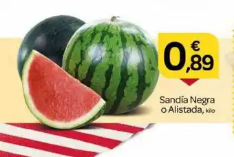 Supermercados El Jamón Sandía Negra O Alistada oferta