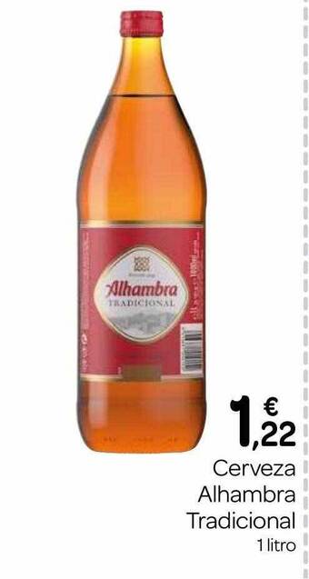 Supermercados El Jamón Cerveza Alhambra Tradicional oferta