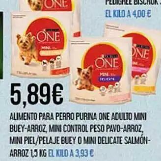 Claudio Alimento Para Perro Purina One Adulto Mini oferta