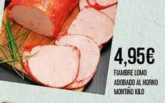 Claudio Fiambre Lomo Adobado Al Horno Montiño oferta