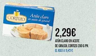 Claudio Atún Claro En Aceite De Girasol Cortizo oferta