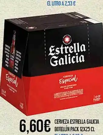 Claudio Cerveza Estrella Galicia Botellín Pack 12 X 25cl oferta