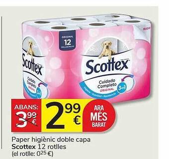 Consum Scottex oferta