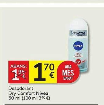 Consum Nivea oferta