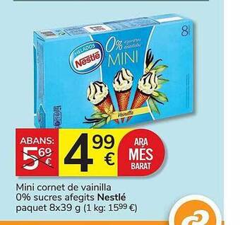 Consum Nestlé oferta