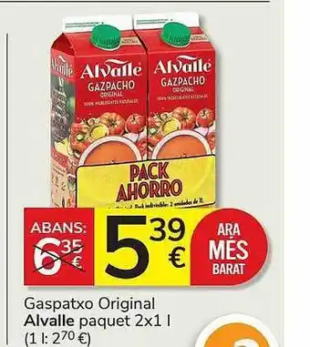 Consum Alvalle oferta