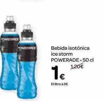 Dialprix Bebida Isotónica Ice Storm Powerade oferta