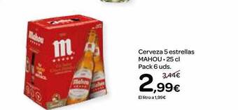 Dialprix Cerveza 5 Estrellas Mahou oferta