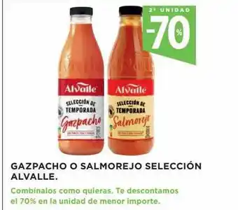 El Corte Inglés Gazpacho O Salmorejo Selección Alvalle oferta