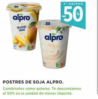 El Corte Inglés Postres De Soja Alpro oferta