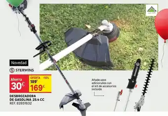 Leroy Merlin Sterwins Desbrozadora De Gasolina 25.4 Cc oferta