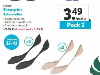 Lidl Esmara Escarpins oferta
