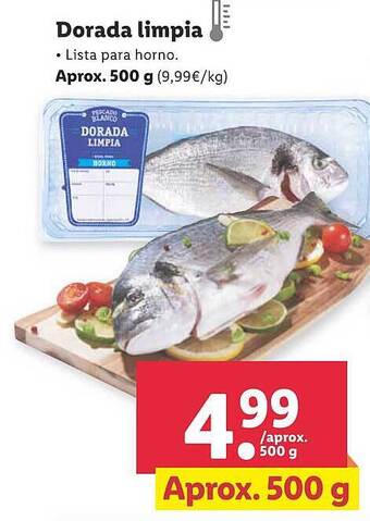 Lidl Dorada Limpia oferta