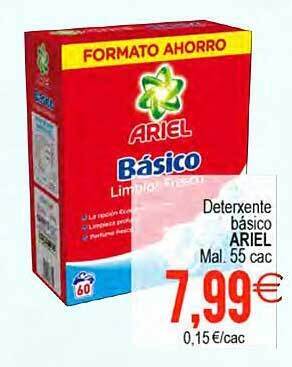 Plenus Supermercados Deterxente Básico Ariel oferta