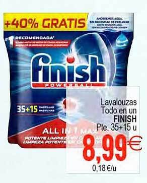 Plenus Supermercados Lavalouzas Todo En Un Finish oferta