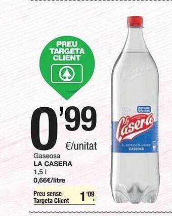 SPAR Gaseosa La Casera oferta