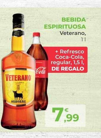 SPAR Gran Canaria Bebida Espirituosa Veterano oferta