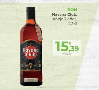 SPAR Gran Canaria Ron Havana Club Añejo 7 Años oferta
