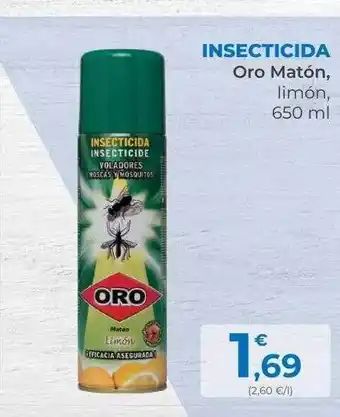SPAR Gran Canaria Insecticida Oro Matón Limón oferta