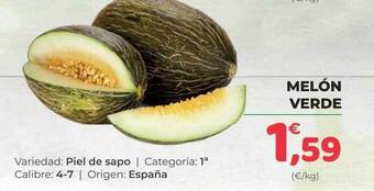 SPAR Gran Canaria Melón Verde oferta