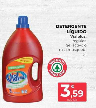 SPAR Gran Canaria Detergente Líquido Vialplus oferta