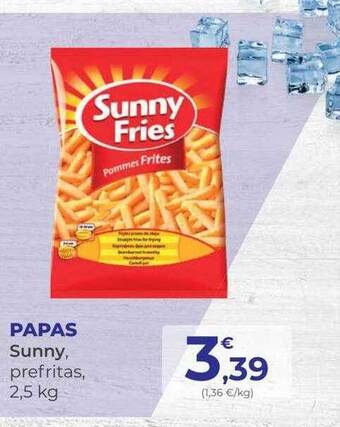 SPAR Gran Canaria Papas Sunny Prefritas oferta