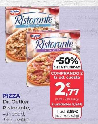 SPAR Gran Canaria Pizza Dr. Oetker Ristorante oferta