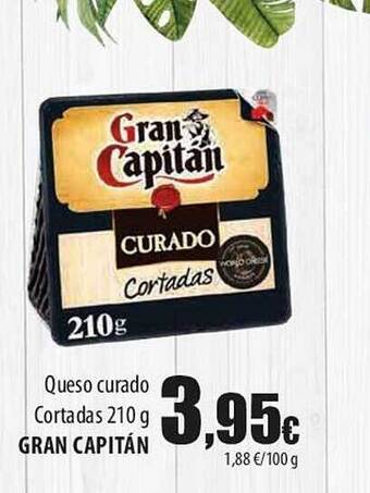 SPAR Lanzarote Queso Curado Cortadas Gran Capitán oferta