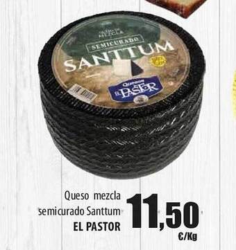 SPAR Lanzarote Queso Mezcla Semicurado Santtum El Pastor oferta
