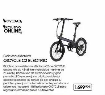 Fnac Qicycle C2 Electric oferta