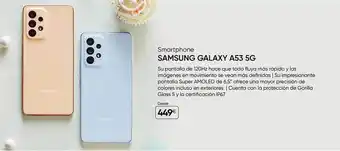 Fnac Smartphone Samsung Galaxy A53 5g oferta