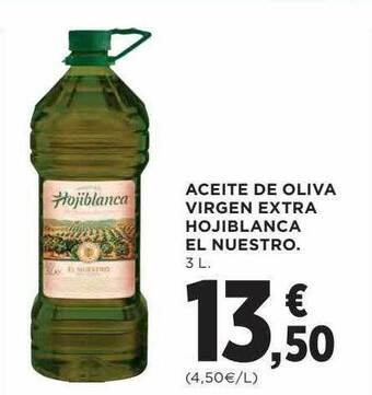 Hipercor Aceite De Oliva Virgen Extra Hojiblanca El Nuestro oferta
