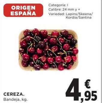Hipercor Cereza oferta