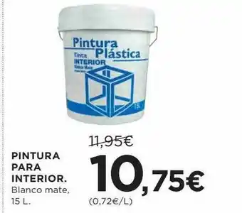 Hipercor Pintura Para Interior oferta
