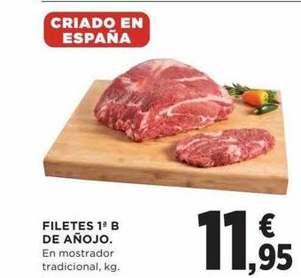 Hipercor Filetes 1a B De Añojo oferta