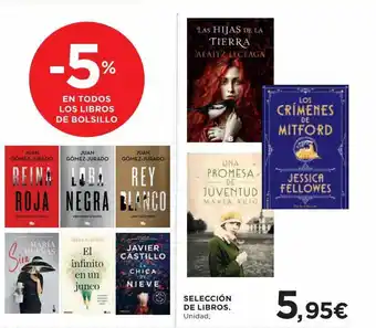 Hipercor Selección De Libros oferta