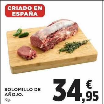 Hipercor Solomillo De Añojo oferta