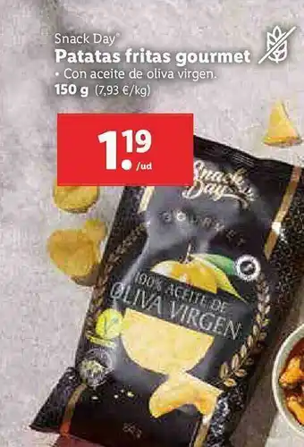 Lidl Snack Day Patatas Fritas Gourmet oferta