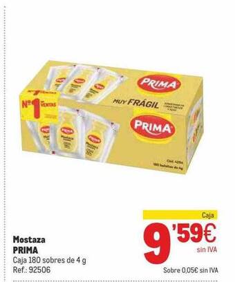 Makro Mostaza Prima oferta