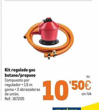 Makro Kit Regulado Gas Butano Propano oferta
