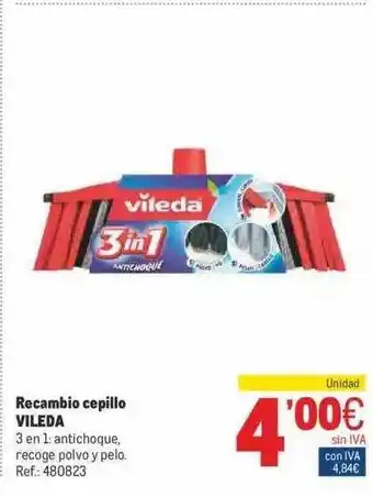 Makro Recambio Cepillo Vileda oferta