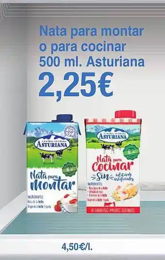 Spar La Palma Nata Para Montar O Para Cocinar Asturiana oferta