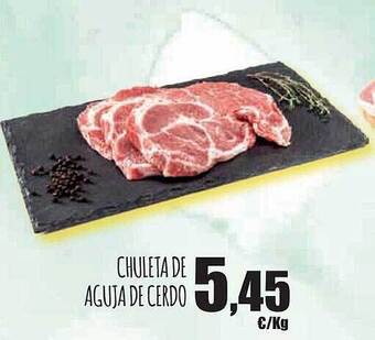 Spar Tenerife Chuleta De Aguja De Cerdo oferta