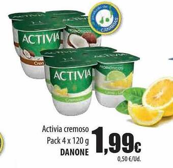 Spar Tenerife Activia Cremoso Danone oferta