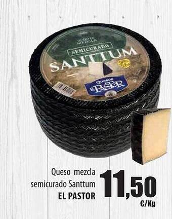 Spar Tenerife Queso Mezcla Semicurado Santtum El Pastor oferta